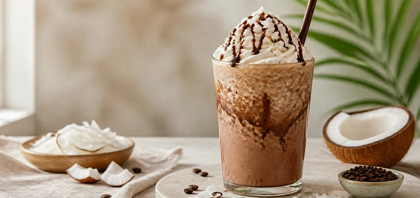 Mocha Coconut Frappuccino